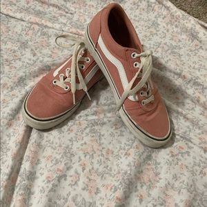 Womens blush vans size 8